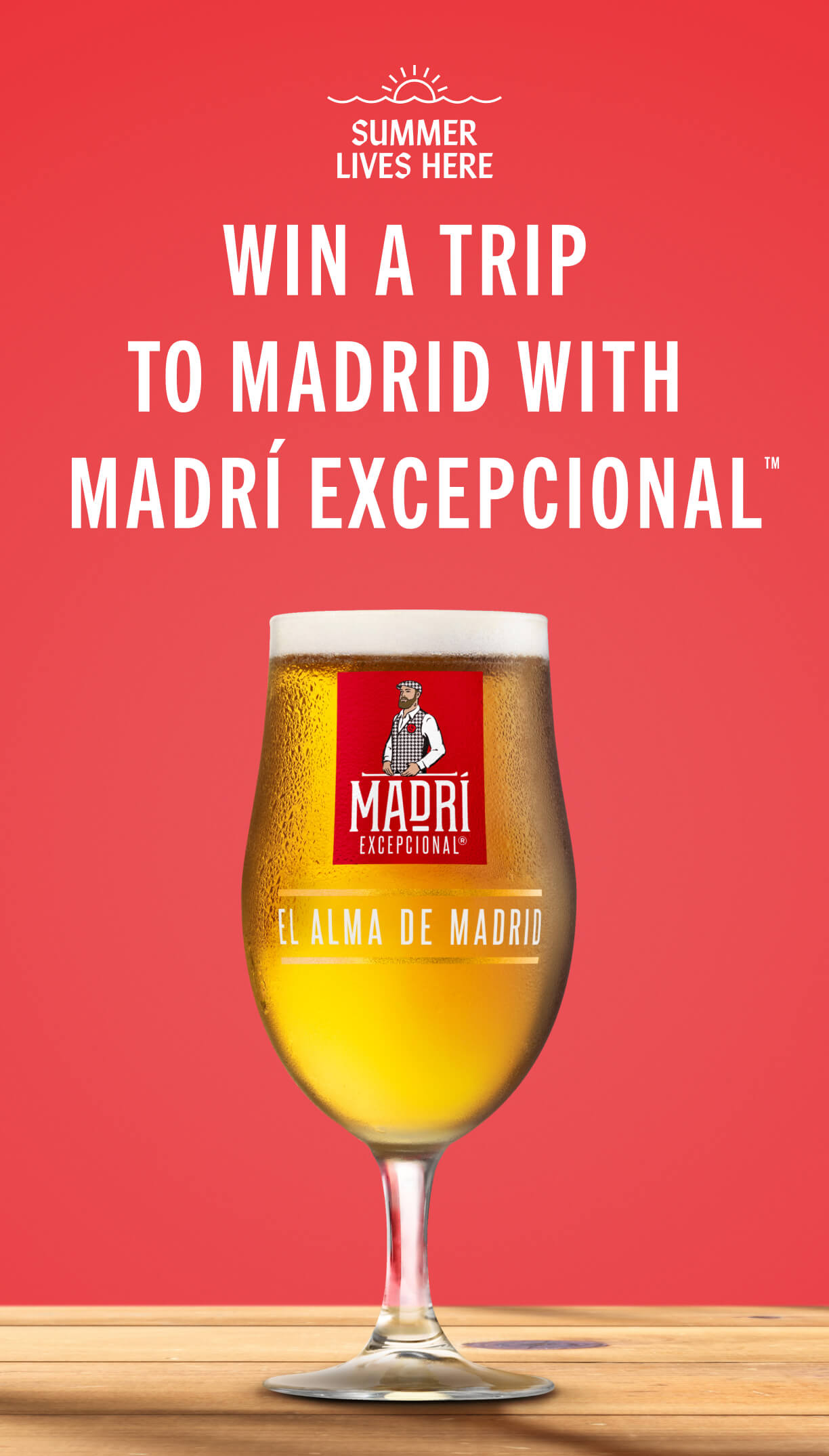 Win a trip to Madrid with Madrí Excepcional