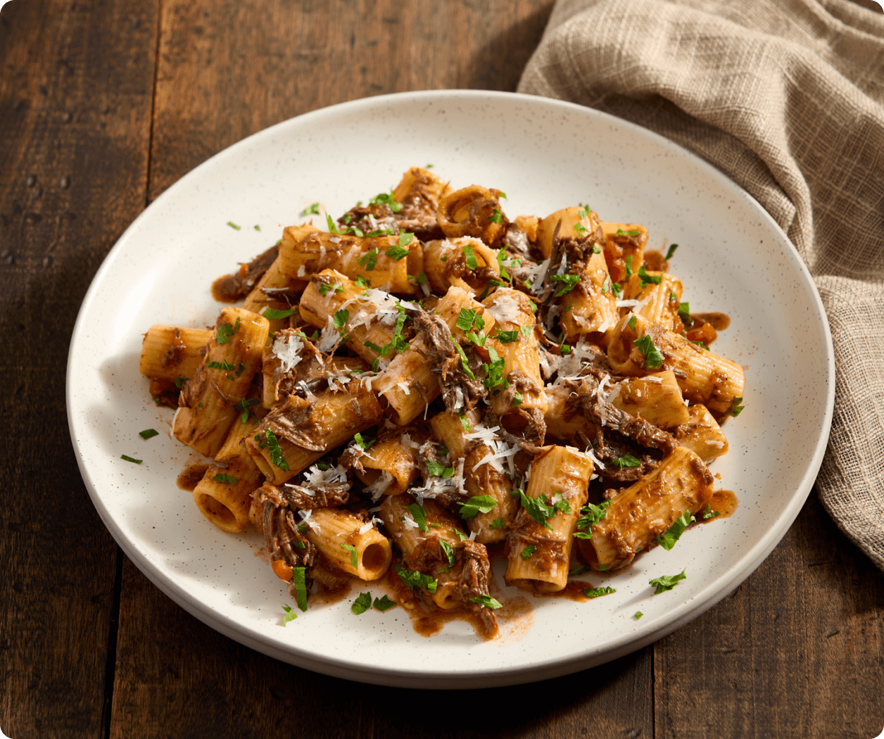 Short Rib Rigatoni Ragu