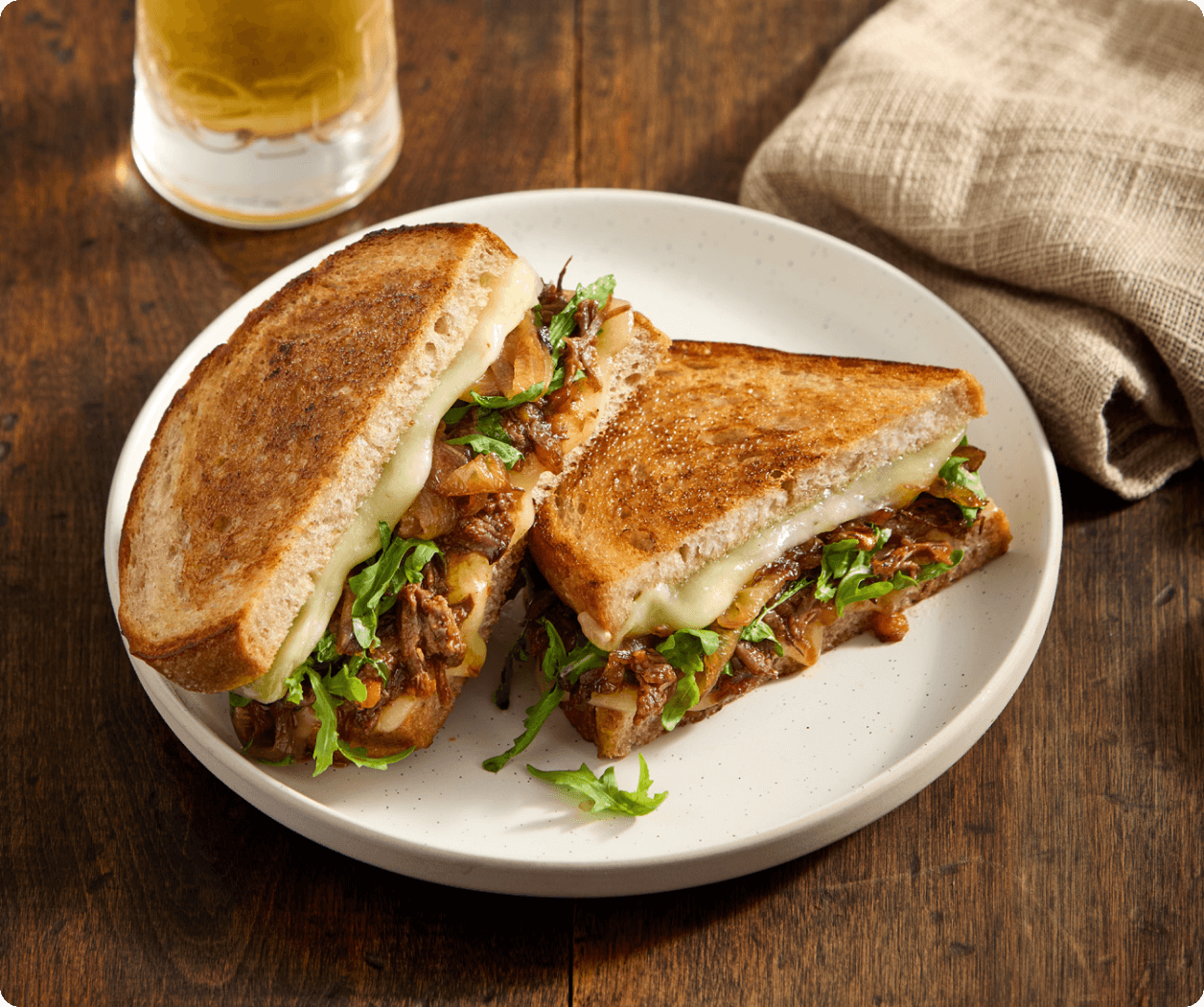 Short Rib Grilled Cheese