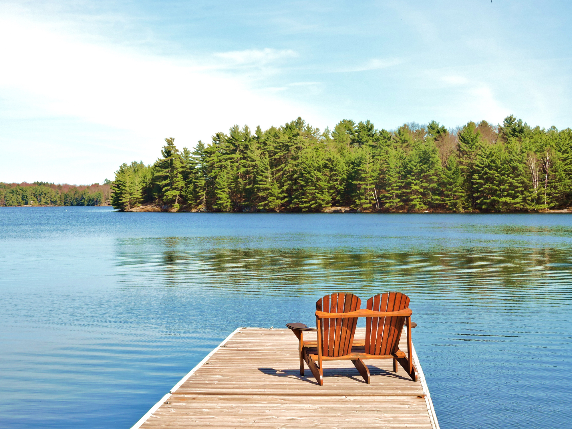 Image of a tranquil Muskoka lake